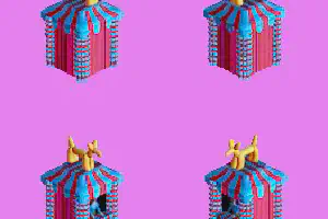 Balloon Animal Stand Asset Pack