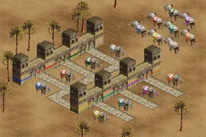 War Elephant Statues