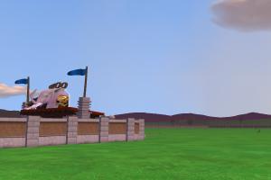 Blank Grassy Template Map