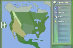 North America Template Map