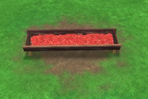Meat in a Wooden Trough