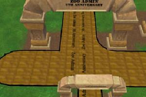 Zoo Admin Anniversary Arch Large