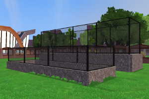 Chainlink Stone Fences