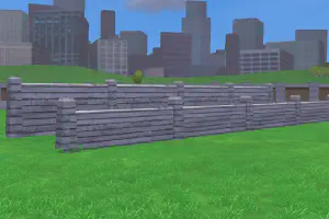 White Salt Fence