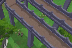 Extinct Themed Elevated Path