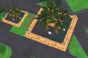 Enlarged Desert Fountain