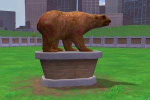 Grizzly Bear Statue