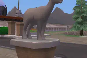 Ibex Statue