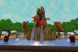 Large Safari Fountain