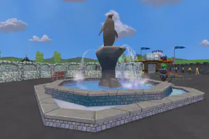 Penguin Fountain