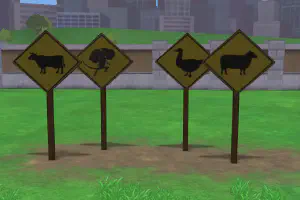 Animal Crossing Signs