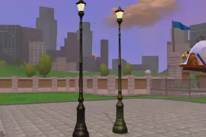 Green and Gothic Lamps