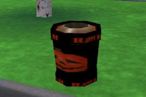 Halloween Trashcan