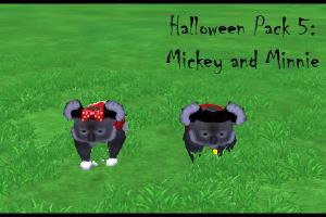 Halloween Pack 5 - Mickey and Minnie
